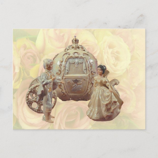 Carte Postale Mariage Fairytale (Devant)