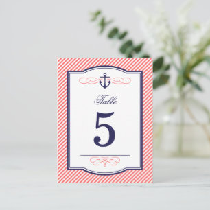 Carte Postale Mariage nautique de la Marine et du Corail