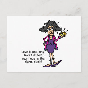 Carte Postale Mariage Rude Éveil