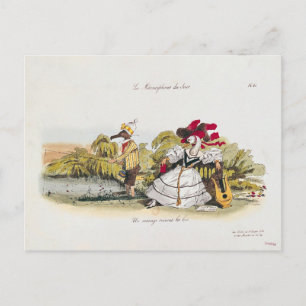 Carte Postale Mariage selon les règles