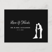 Mariage simple, Merci noir, mariée blanche