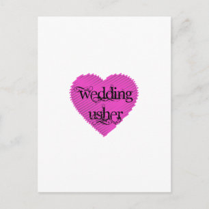 Carte Postale Mariage Usher