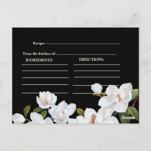 Carte Postale Mariage Vintage White Rose