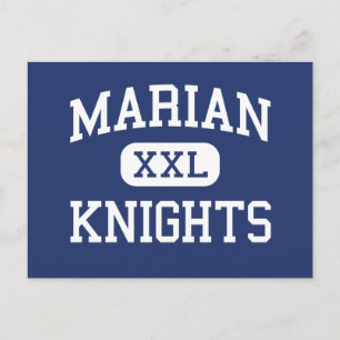 Carte Postale Marian - Chevaliers - Lycée - Mishawaka Indiana
