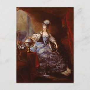 Carte Postale Marie Antoinett d'Autriche par Jean Baptiste Dagot