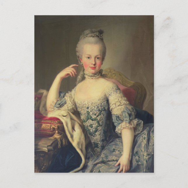Carte Postale Marie Antoinette (Devant)