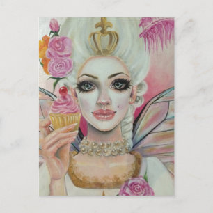 Carte Postale Marie Antoinette - la reine du cupcake
