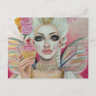 Carte Postale Marie Antoinette - la reine du cupcake