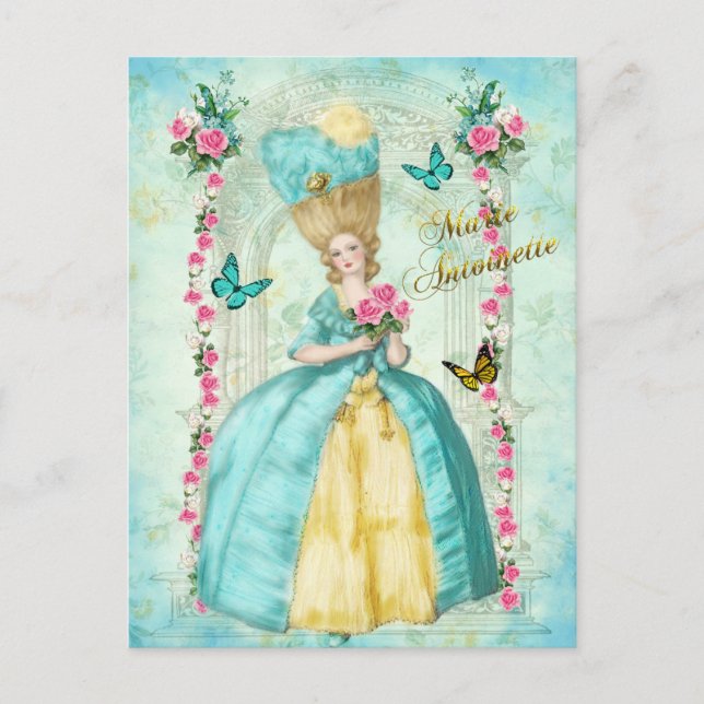 Carte postale Marie Antoinette Romantic Mint Dream (Devant)