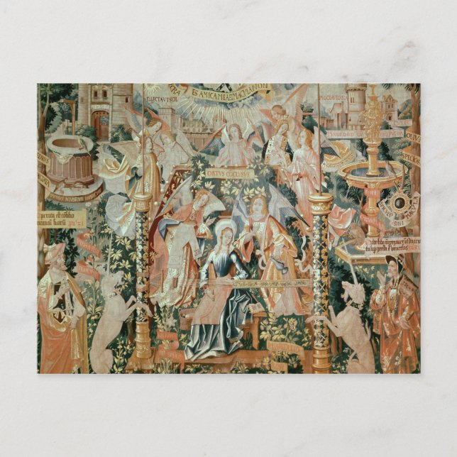 Carte Postale Marie dans le Temple, Scènes de la vie de (Devant)