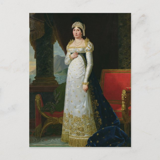 Carte Postale Marie-Laetitia Ramolino 1813 (Devant)