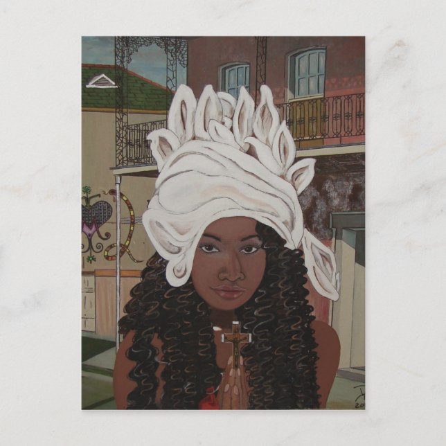 Carte Postale Marie Laveaux (Devant)