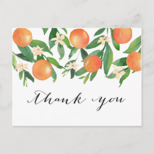Carte Postale Mariée au charbon de bois Satsuma ou Merci de Baby