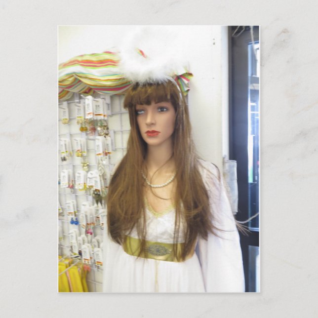 Carte Postale Mariée déplaisante (Devant)