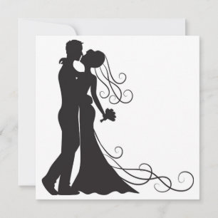 Carte postale Mariée et mariée