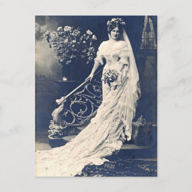 Carte Postale Mariée victorienne (Devant)