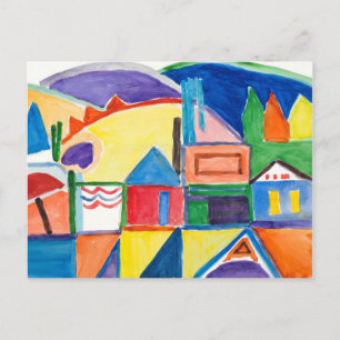 Carte postale Marilyn Holmes Fine Art "Main Street