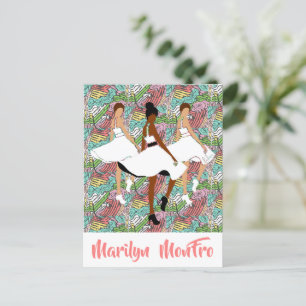 Carte Postale Marilyn MonFRO Jolies femmes noires