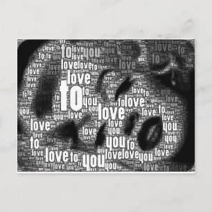 CARTE POSTALE MARILYN NUMÉRIQUE