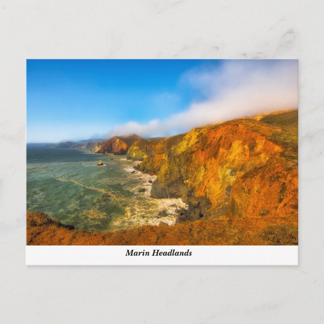 Carte postale Marin Headlands (Devant)
