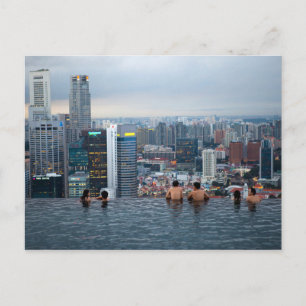Carte Postale Marina Bay Sands Hotel, Singapour