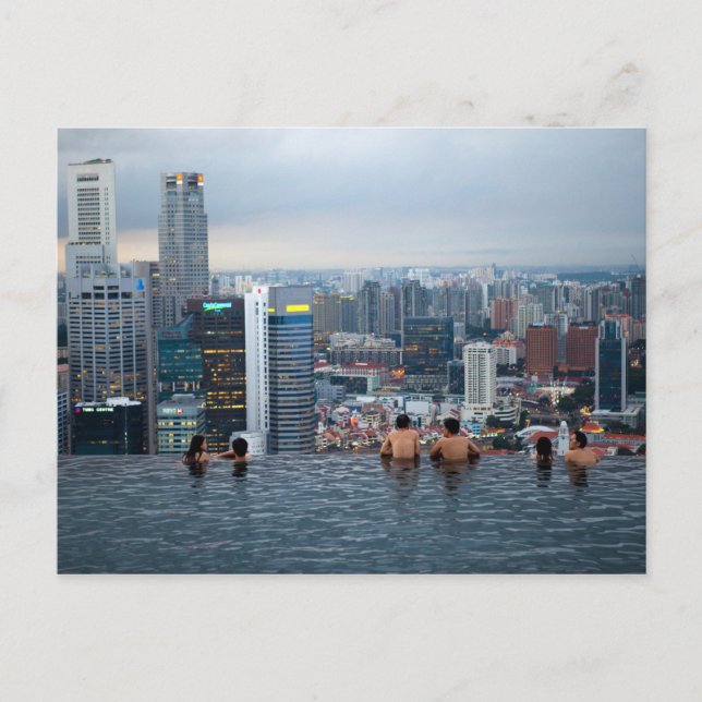 Carte Postale Marina Bay Sands Hotel, Singapour (Devant)