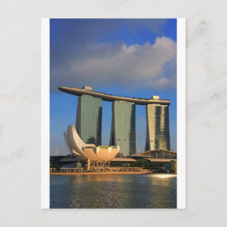 Carte Postale Marina Bay Sands Singapour