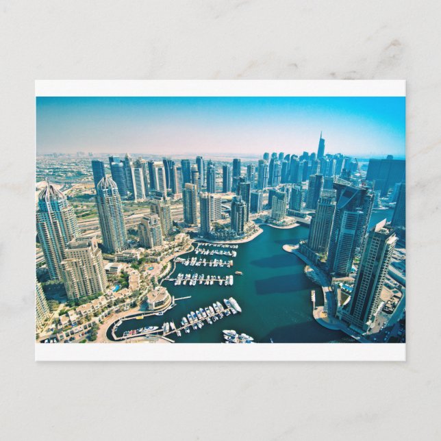 Carte Postale Marina de Dubaï (Devant)