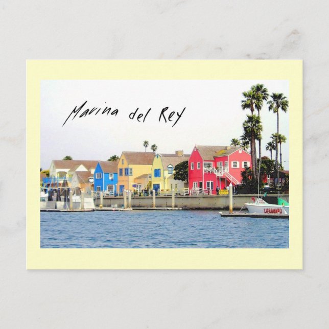 Carte postale Marina del Rey (Devant)