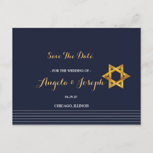 Carte Postale Marine et Golden Star de David Sauvez la date