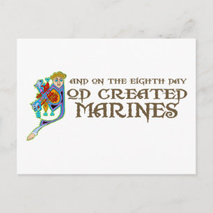 Carte Postale Marines créées par Dieu