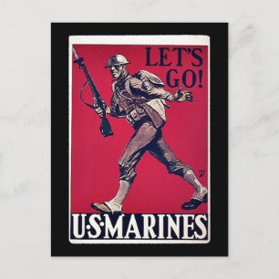 Carte Postale Marines des États-Unis