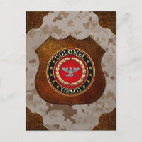 Marines des États-Unis : Colonel (USMC Col) [3D]