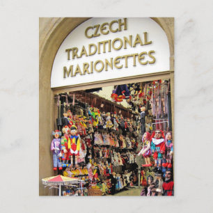 Carte Postale Marionnettes tchèques