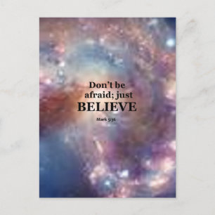 Carte Postale Mark 5:36