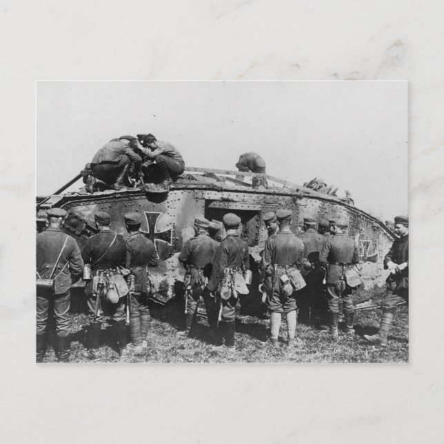 Carte Postale Mark I capturé (Devant)