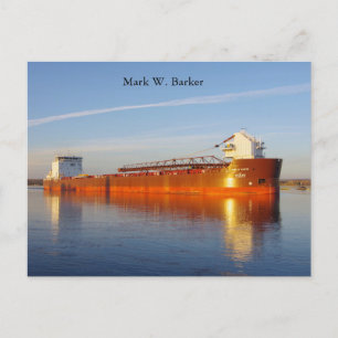 Carte postale Mark W. Barker