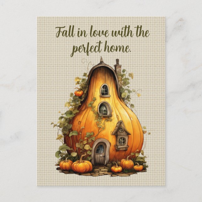 Carte Postale Marketing immobilier pour tomber amoureux (Devant)