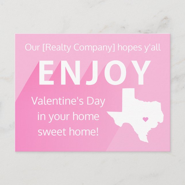 Carte postale marketing pour les agents immobilier (Devant)