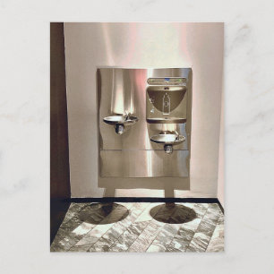 Carte Postale markyart oeuvre originale Fontaine de Foi