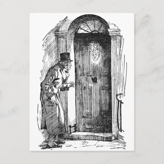 Carte Postale Marley's Face (Devant)