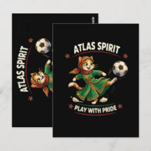 Maroc 2026 Chat de Football - Culture Esprit Atlas