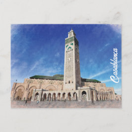 Carte Postale Maroc Casablanca Mosquée Hassan 2 Islamique