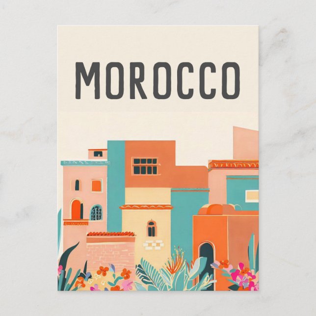 Carte Postale Maroc Marrakech (Devant)