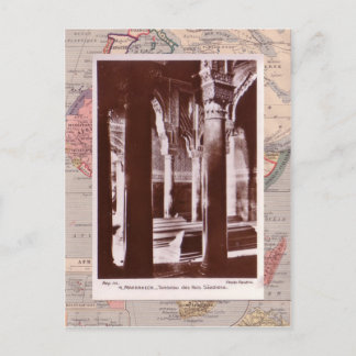 Carte Postale Maroc, Marrakech, tombes médiévales