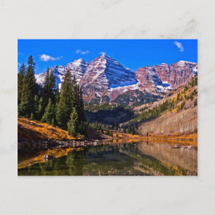 Carte Postale Maroon bells