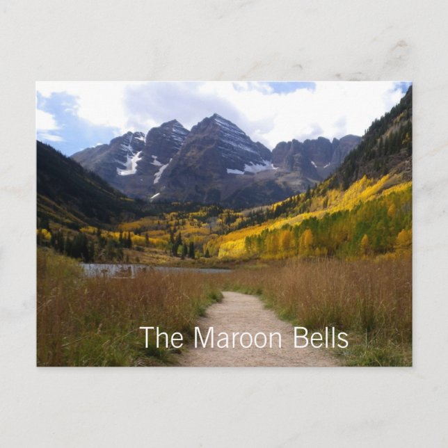Carte postale Maroon Bells (Devant)