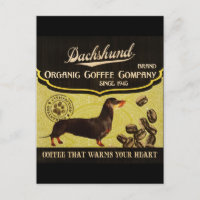 Marque Dachshund - Organic Coffee Company