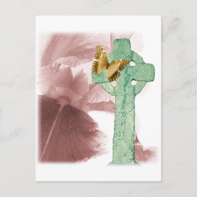 Carte Postale Marqueur d'iris et de pierre (Devant)