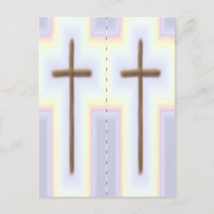 Carte Postale Marqueurs Rainbow Cross